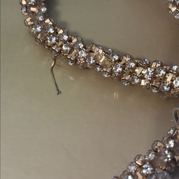 OPEN BOX READ NIB Christian Siriano Gold Rhinestone Bow Christmas Tree Ornaments - Picture 4 of 12